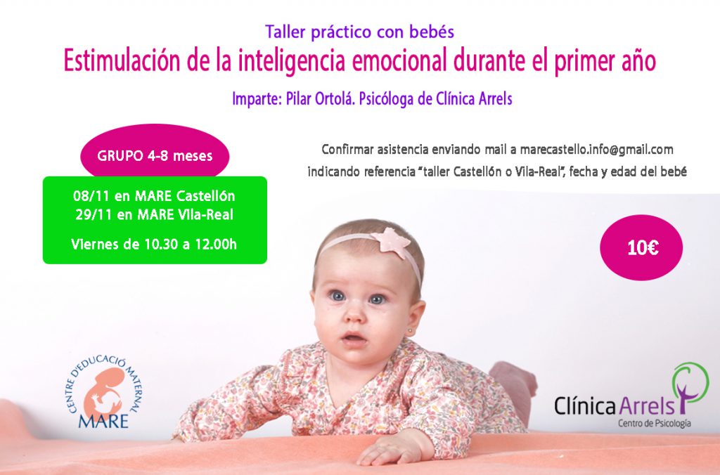 Clínica Arrels Centro De Psicología En Castellón Taller Práctico Con Bebés Estimulación De 4467