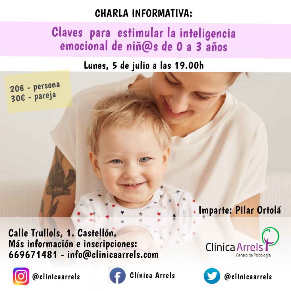 Clínica Arrels Centro De Psicología En Castellón Charla Presencial Claves Para Estimular La 9153
